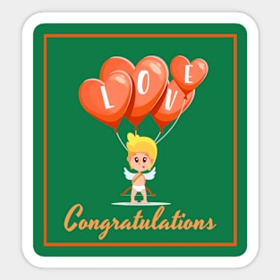 congratulation Sticker